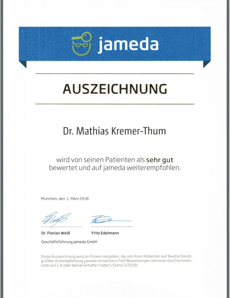 Jameda 2018